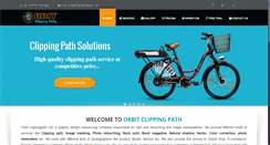 Desktop Screenshot of orbitclippingpath.com